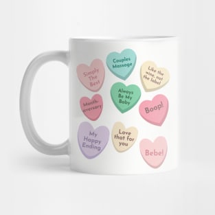 Creek Candy Conversation Hearts Valentines Mug